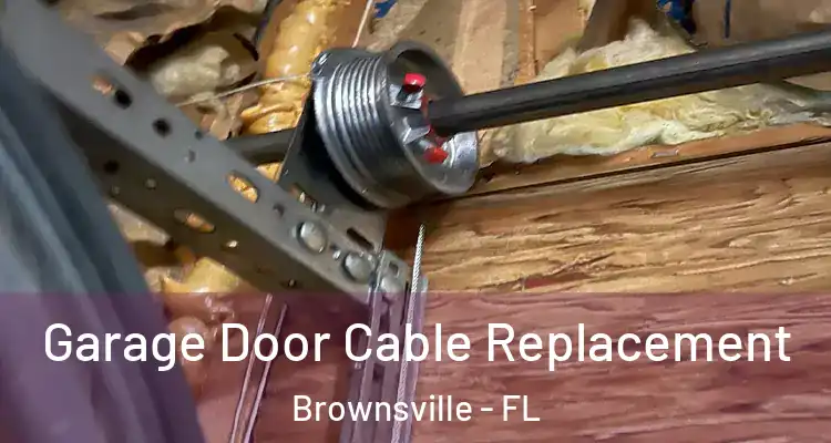  Garage Door Cable Replacement Brownsville - FL
