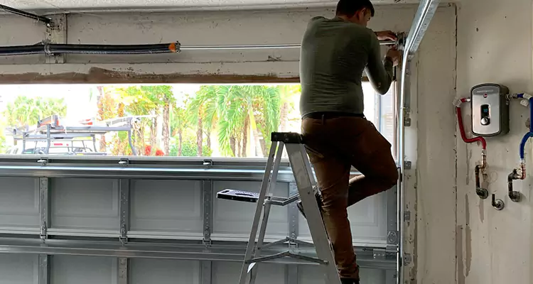 Garage Door Tension Spring Replacement in Brownsville, FL