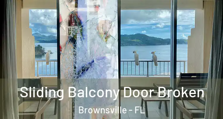  Sliding Balcony Door Broken Brownsville - FL
